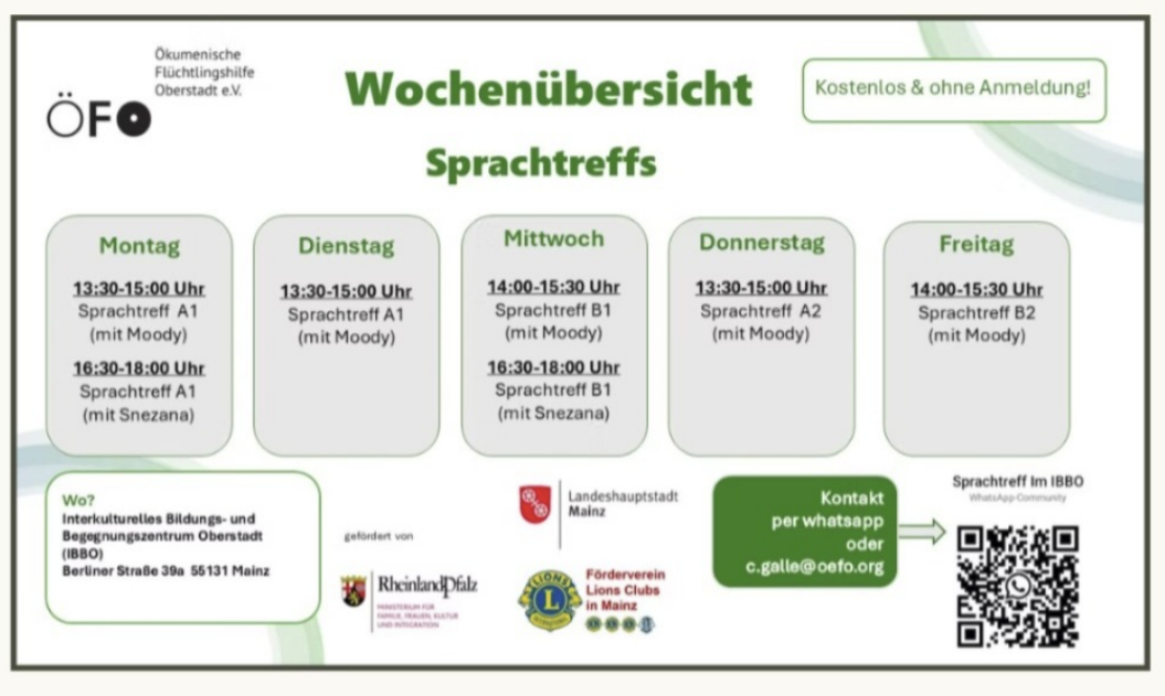 Mainz-ÖfO Almanca Kurs